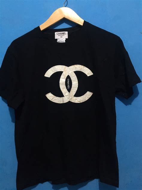 vintage chanel t shirt the realreal